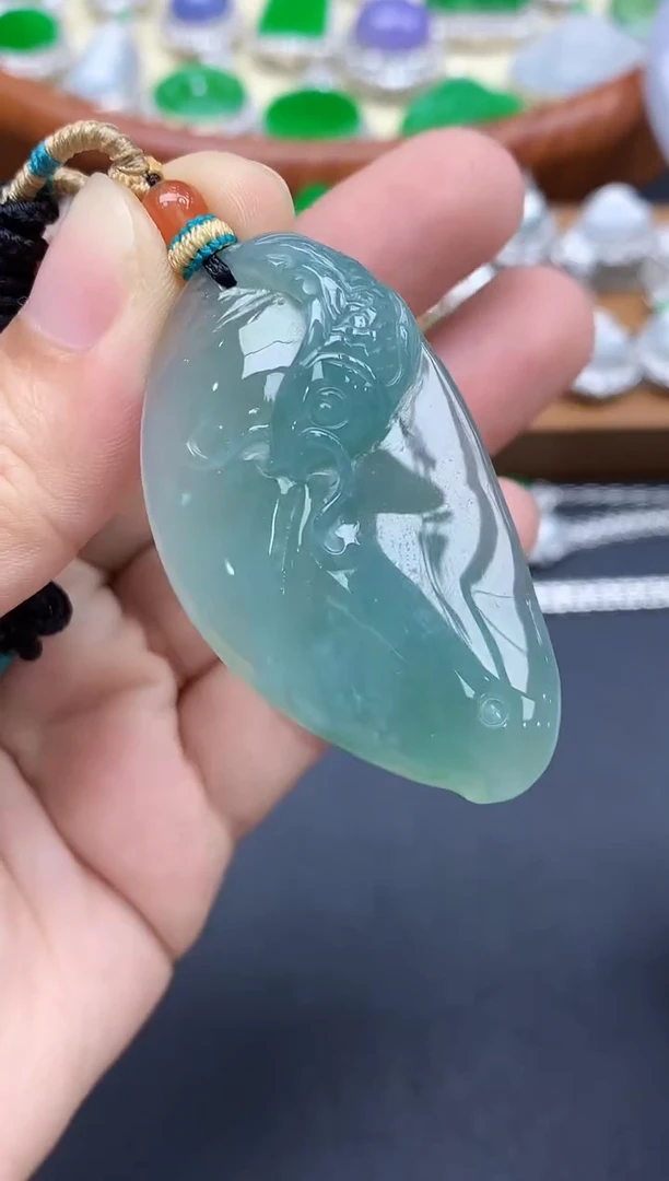 颈饰未镶嵌翡翠154-中国好珍宝