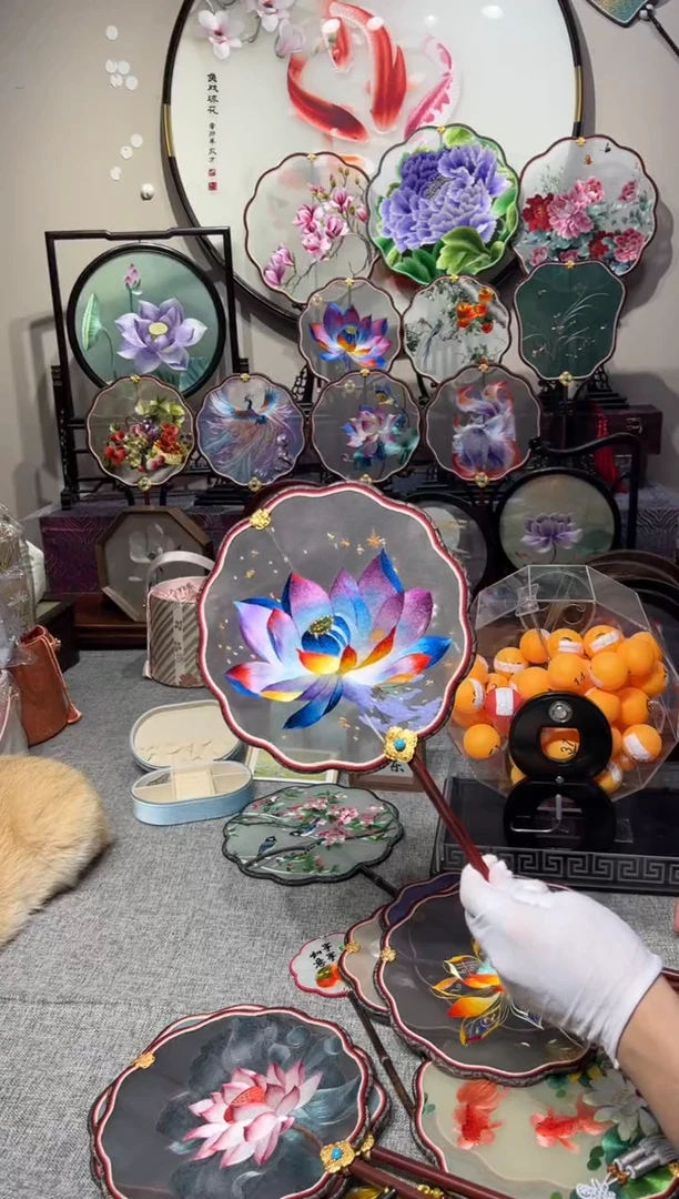 刺绣纯手工苏绣艺术品