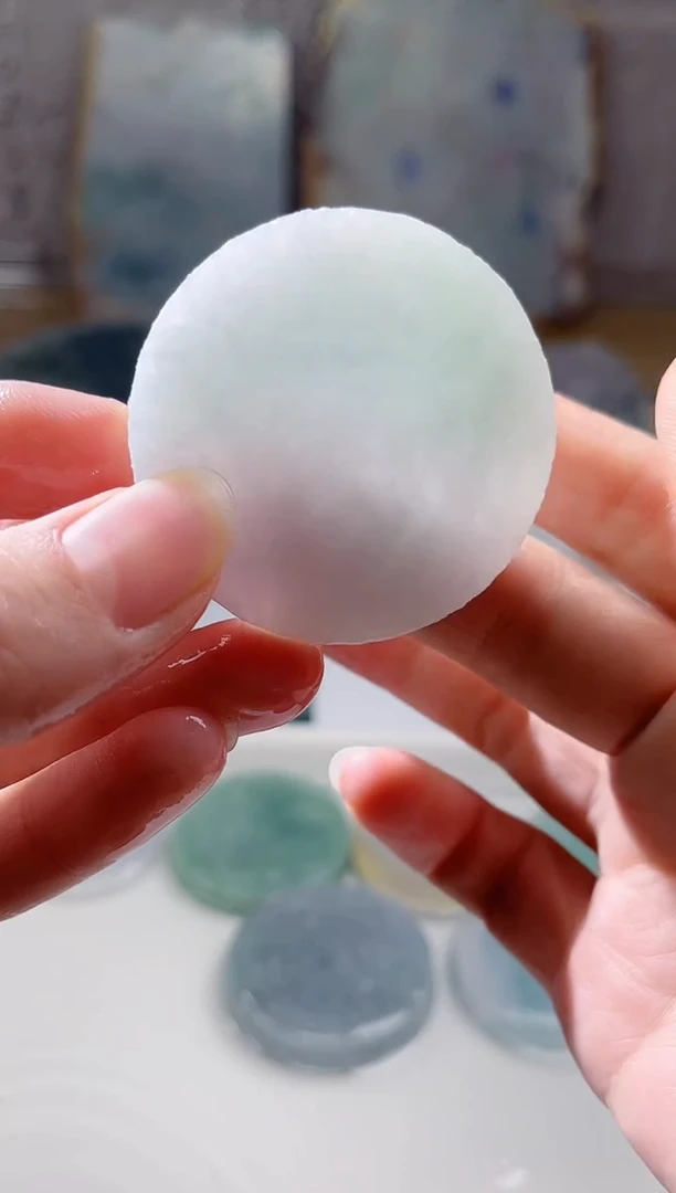 裸石翡翠天然翡翠A货玉 南 058