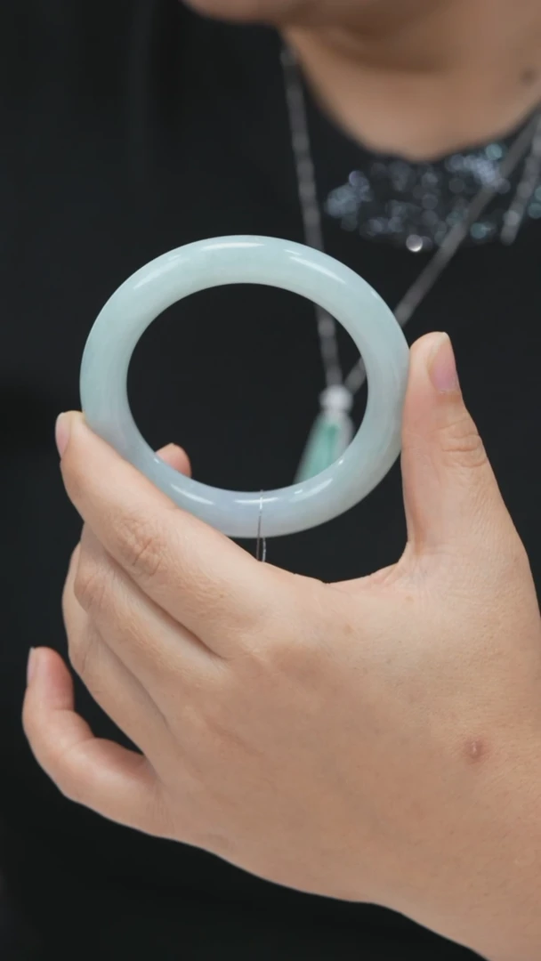 未镶嵌手镯翡翠圆条L1048