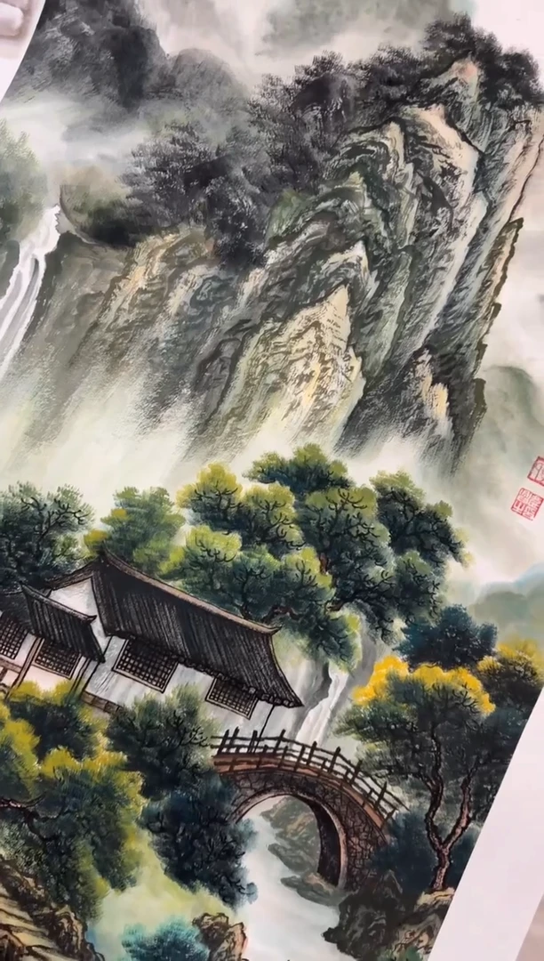 国画7赵隆轩美术馆李庆兴老师作品