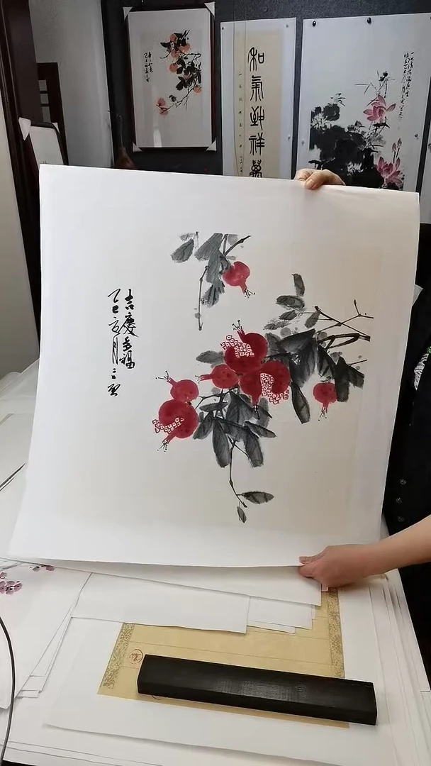 吉庆多福50*50cm