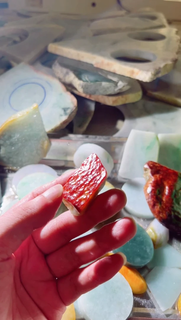 颈饰未镶嵌翡翠八**味缅甸翡翠小福建27