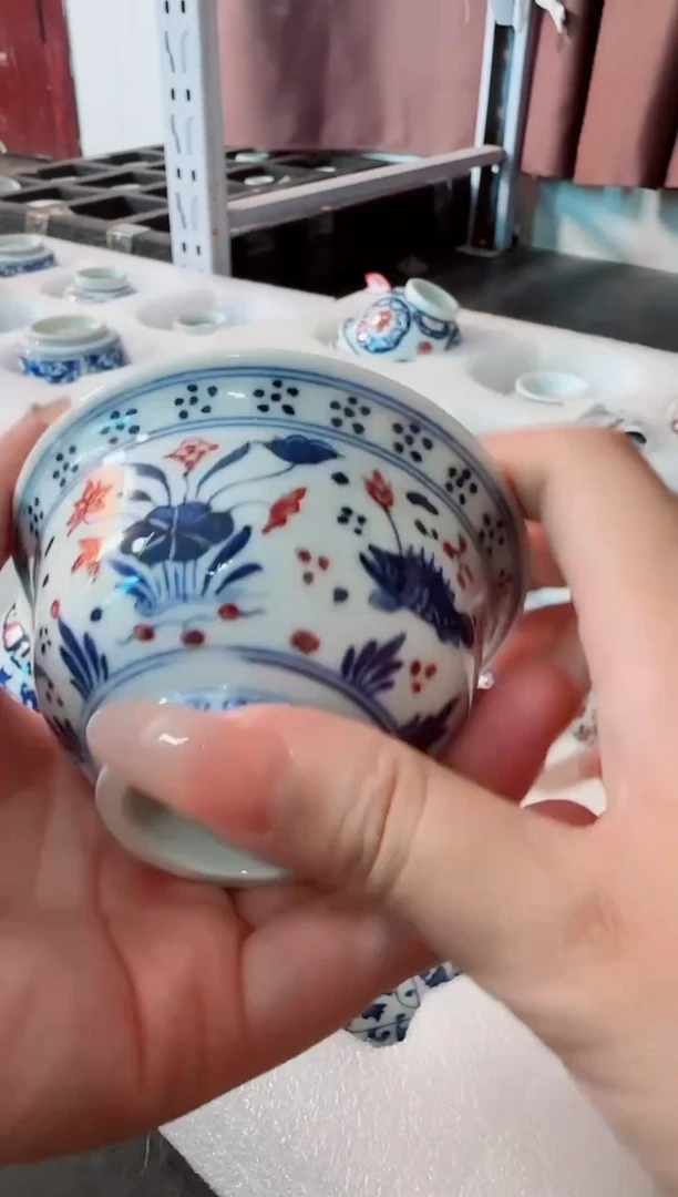 瓷片景德镇瓷器茶器茶杯