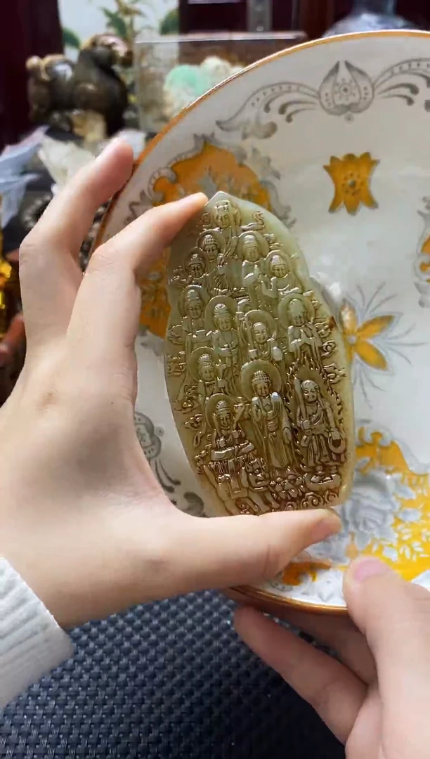 瓷片瓷片 瓷器 摆件 1个