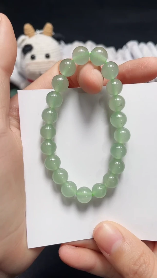 【闪购商品】石英质玉手链未镶嵌东陵卡8