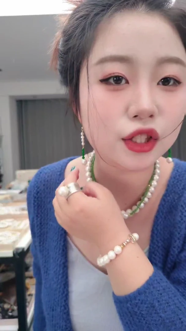 颈饰未镶嵌淡水珍珠2702耳坠