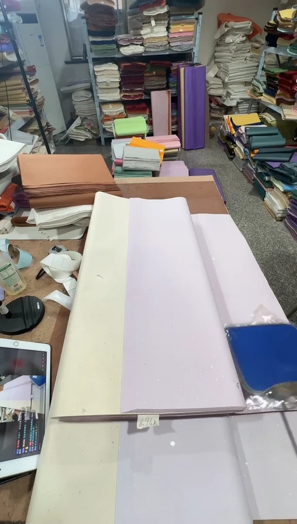 四尺50张紫色金银箔