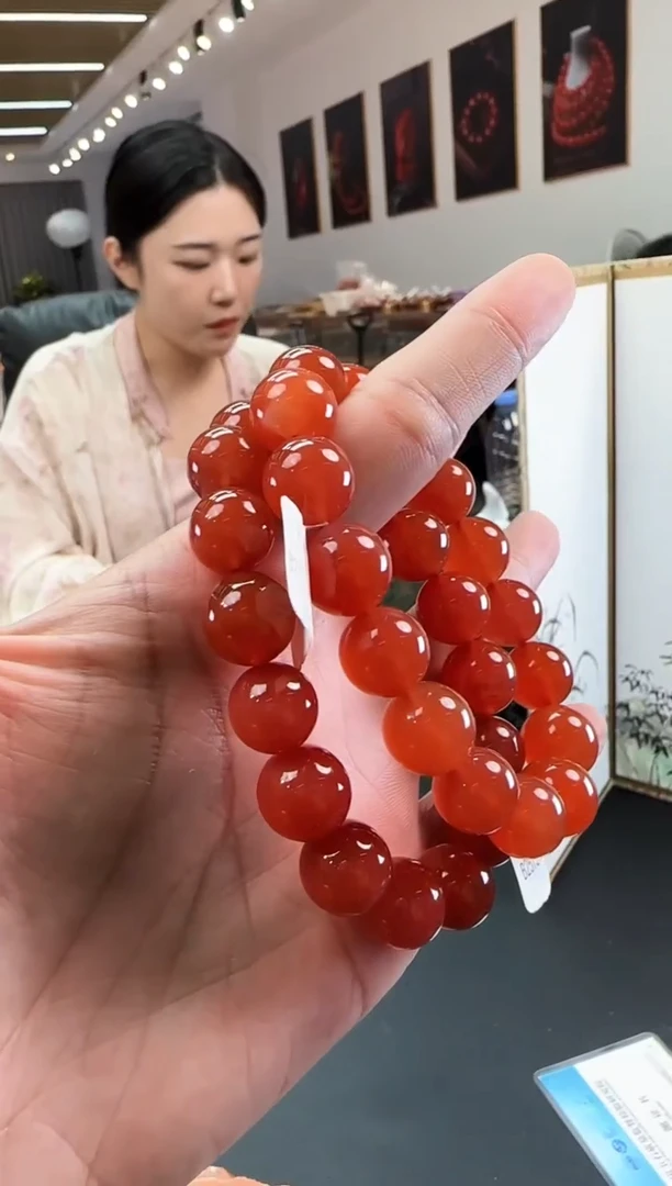 未镶嵌手串南红玛瑙DSD0914056