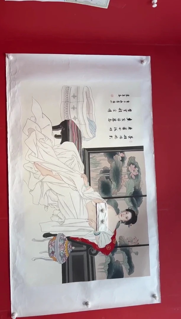 国画画家陆远华纯手绘原作