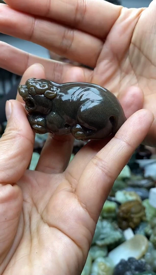 未镶嵌和田玉把件1