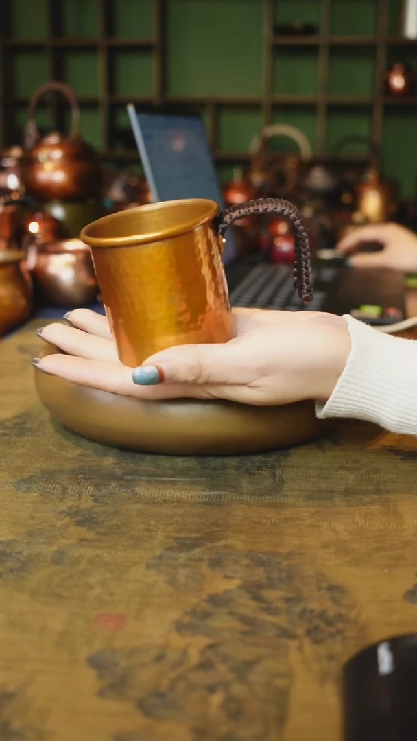 烤色咖啡杯冲之臻选