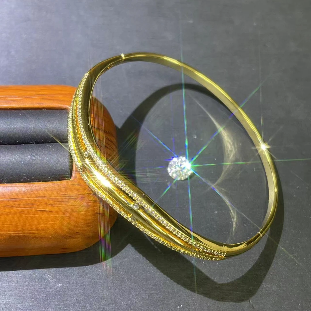 s332黄色波纹开口手镯多样性发货