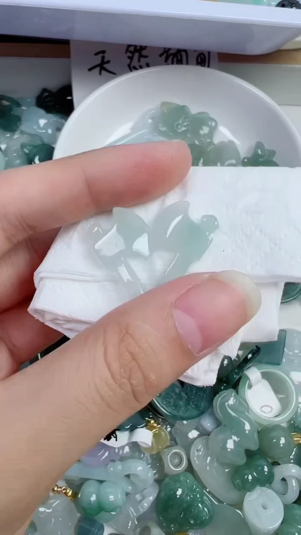 散珠翡翠27号链接，A货翡翠