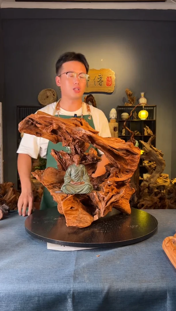 木卢师傅根艺作品（不包含人物摆件）
