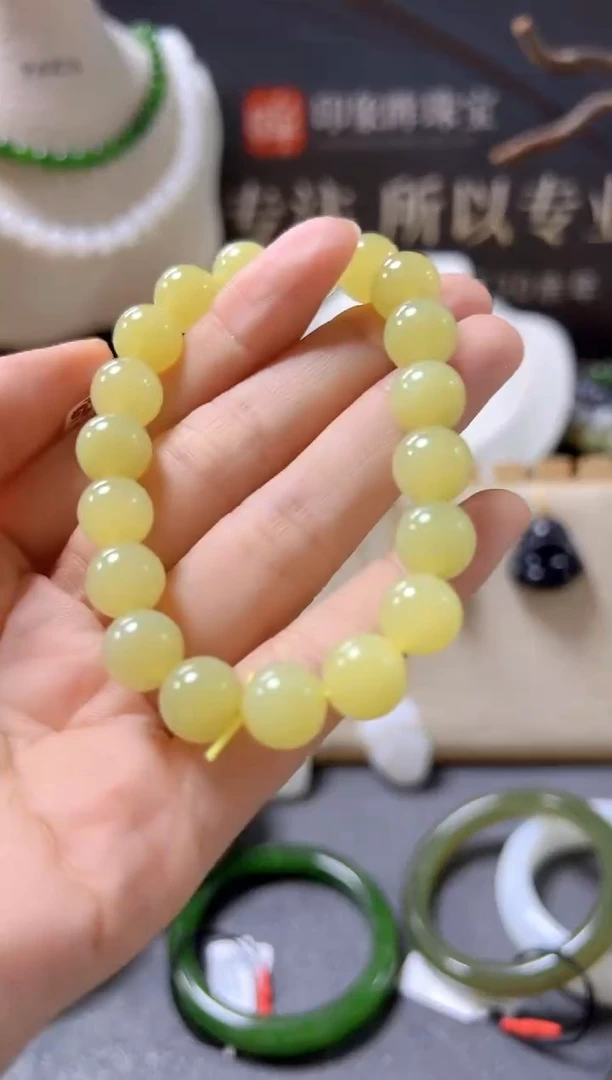 未镶嵌手串和田玉cg