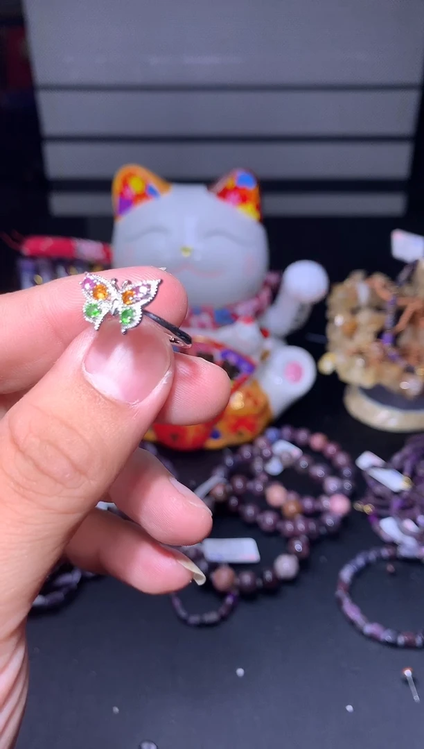 水晶珠宝半成品未镶嵌戒指