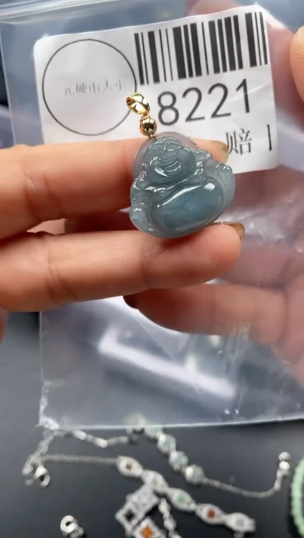 吊坠(不含链)未镶嵌翡翠8221