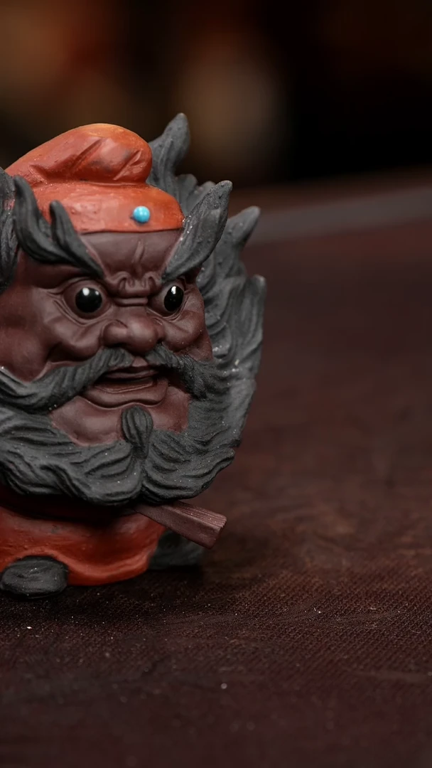 紫砂茶宠紫砂 钟馗