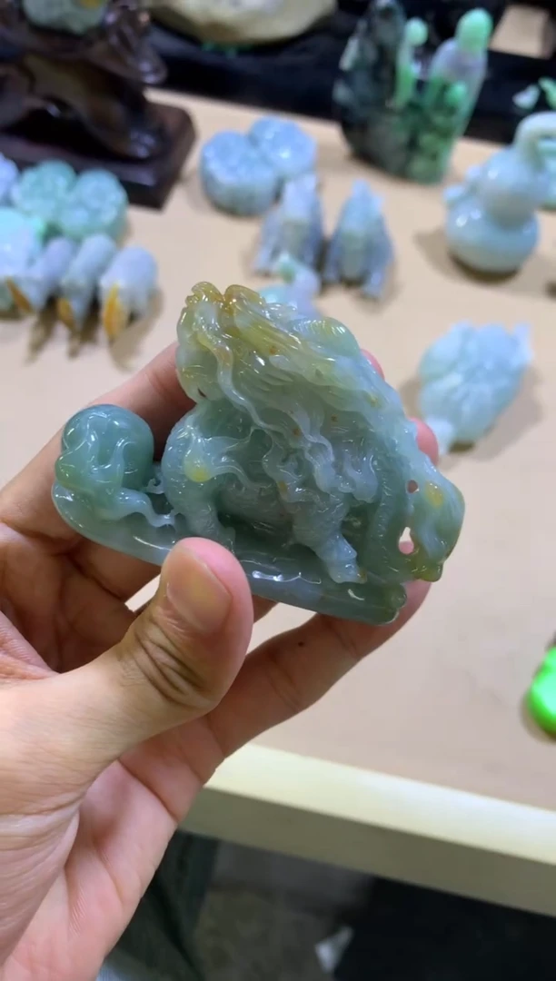 未镶嵌摆件翡翠用****3翡翠摆件