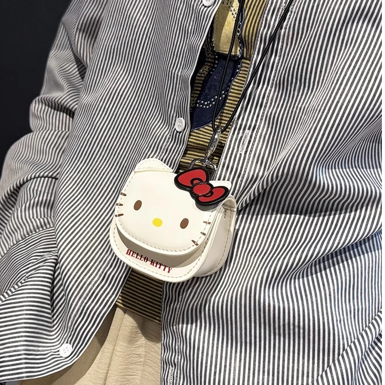 可爱凯蒂猫便携耳机保护套学生礼物可爱小包包苹果耳机包冬季包包