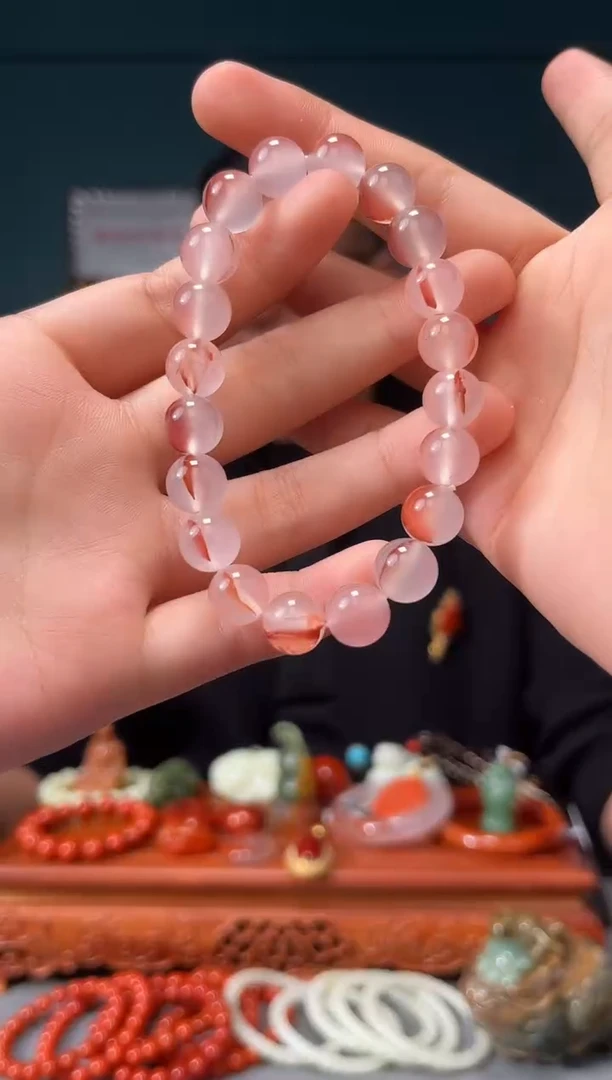 【闪购商品】玛瑙/玉髓颈饰未镶嵌手串