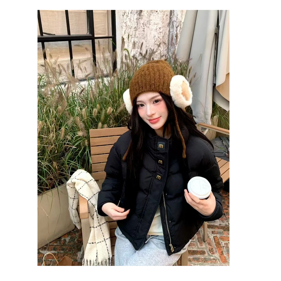 【小韩家】欧货2024冬季新款时尚百搭短款羽绒服