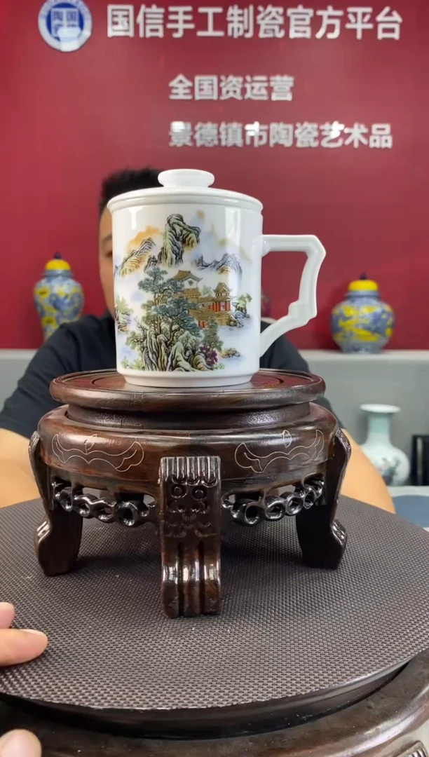 陶瓷a757景德镇瓷器一件