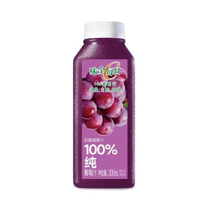 味全每日C 100%纯葡萄汁 300ml/瓶