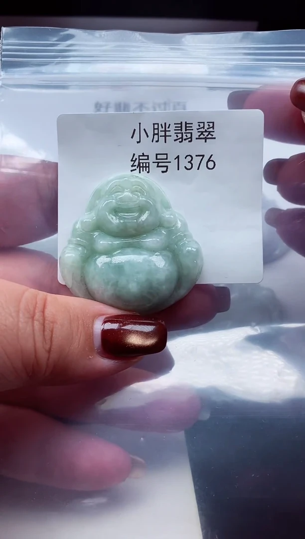 颈饰未镶嵌翡翠缅甸天然A货翡翠1376