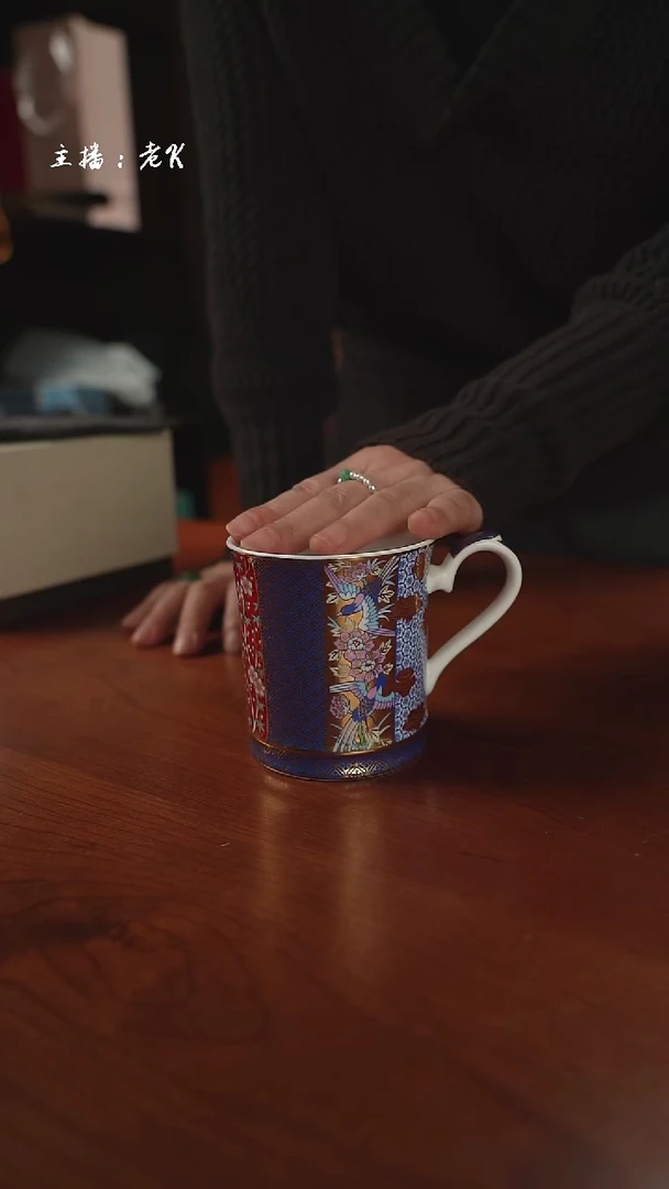 高端礼品（DN家）马克杯仙鹤祥云款-TY