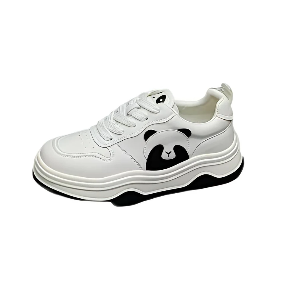 66-197  22450真皮厚底小白鞋 （标准尺码）