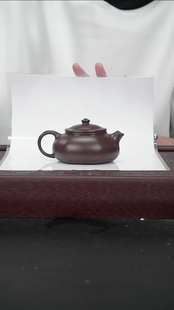 茶壶紫砂寒*雪某革紫泥寒江