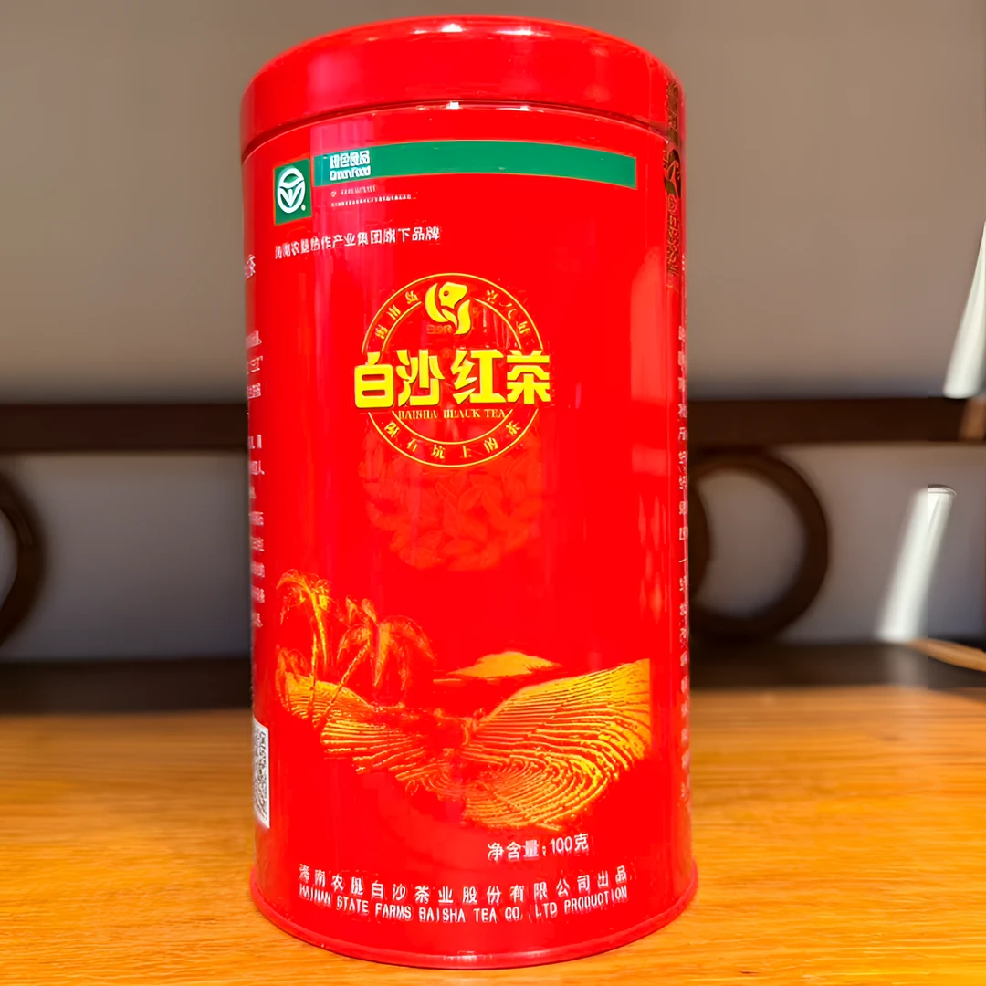白沙红茶100g浓香耐泡海南陨石坑特产有回甘大叶种茶叶