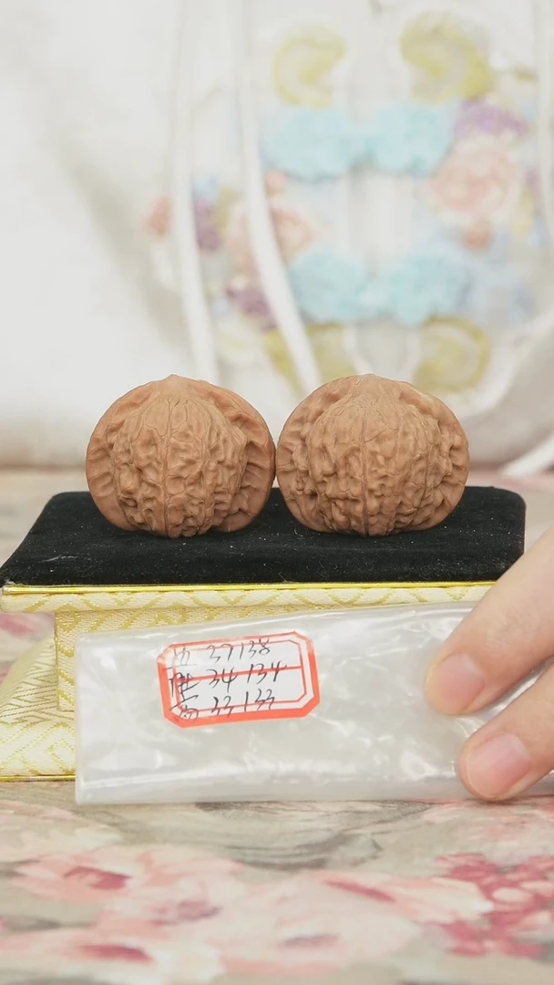 把件文玩核桃非嫁接将军帽