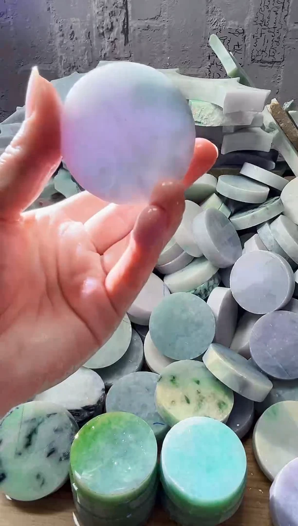 裸石翡翠天然翡翠A货余 南 372