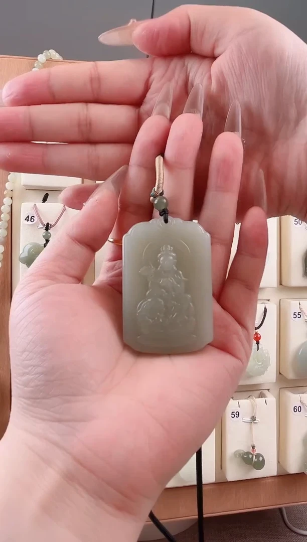【闪购商品】和田玉吊坠(不含链)未镶嵌6
