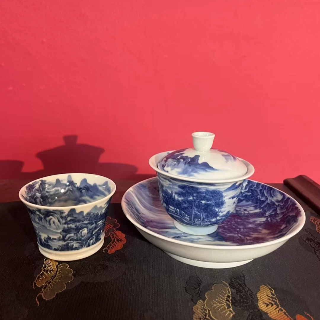 景琳藏 秋窗读易图系列