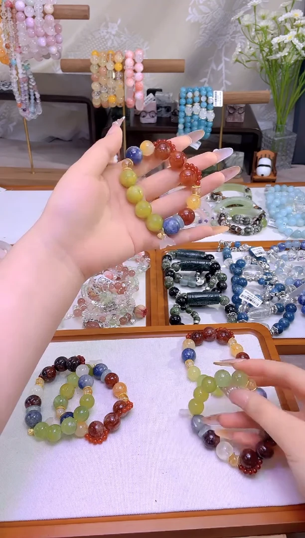 水晶手链合金cb3041