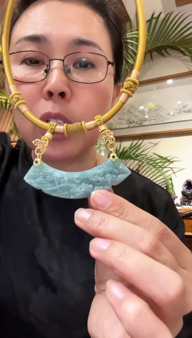 【闪购商品】翡翠颈饰未镶嵌国风