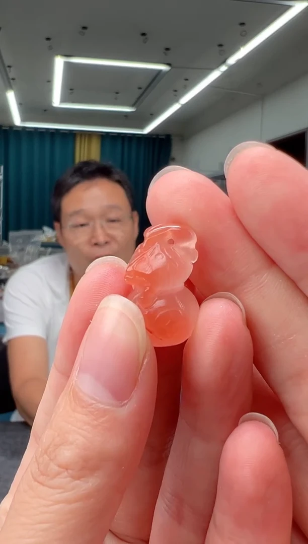 南红玛瑙未镶嵌挂件葫芦