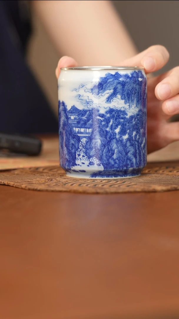 杯九本造物青花九本造物青花