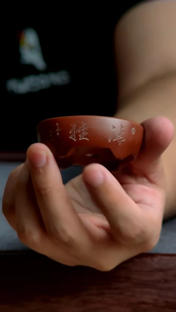 紫砂花盆5*4.5*1.3内径紫砂花盆