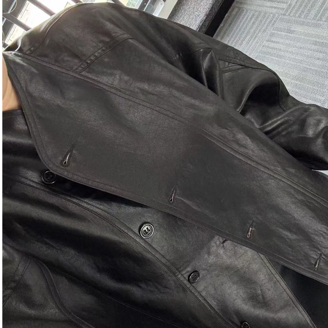 100%桑蚕丝！牛缎龟新版时尚机车服上衣