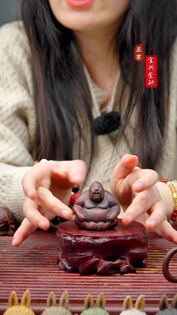 紫砂茶宠宜兴紫砂茶宠摆件