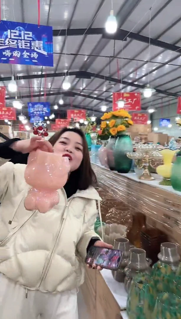 【闪购商品】玻璃于清花器N-早27