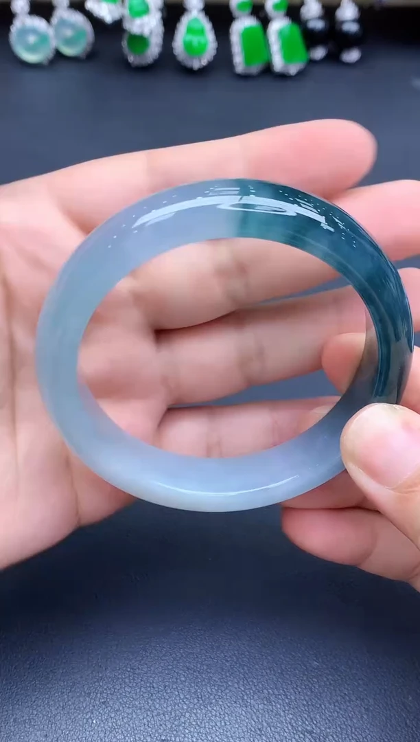 未镶嵌手镯翡翠616-春日珠宝