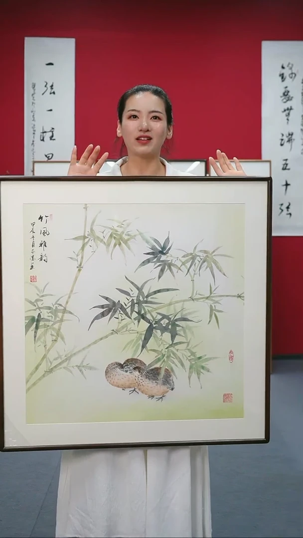 国画手绘国画作品包邮