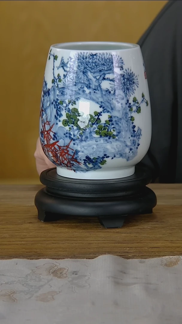 笔筒陶瓷设计陶瓷创意