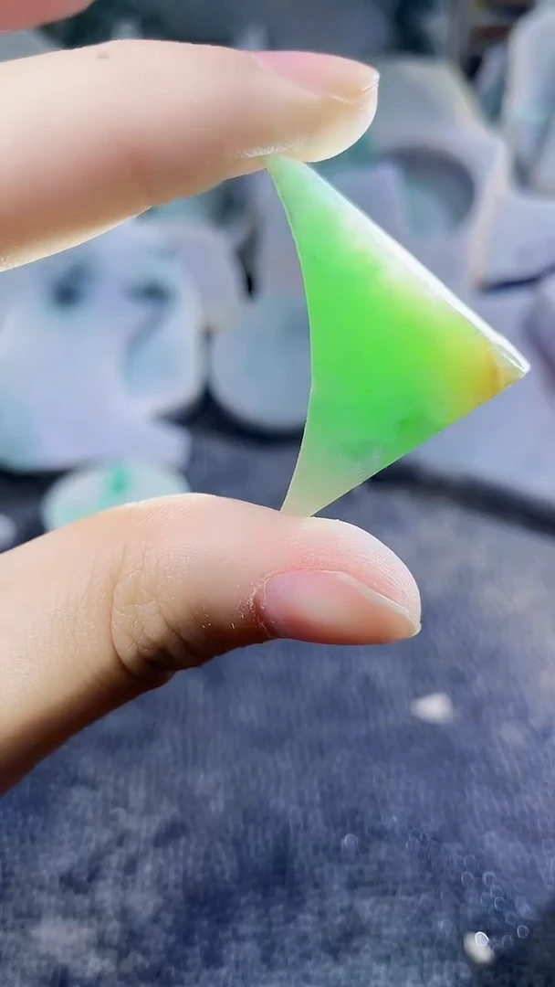 裸石翡翠天然A货翡翠板料